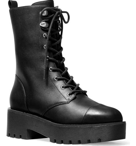 michael michael kors bryce|Michael Michael Kors Bryce Platform Combat Boot .